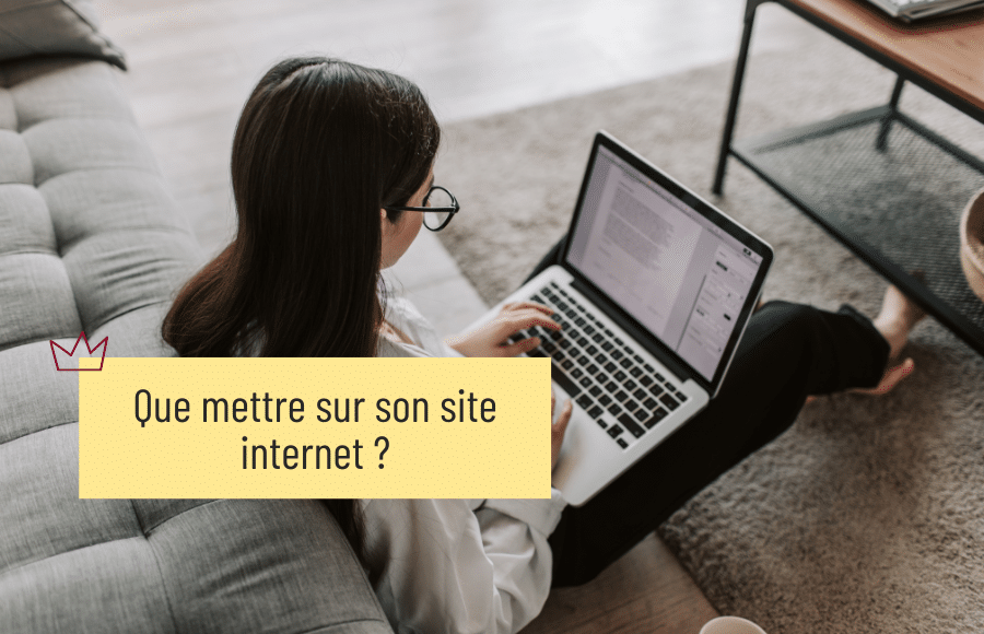 Que mettre sur un site internet ? – Morgane Marie